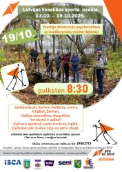 Latvijas Veselības sporta nedēļas 2025 pasākumu afišas - LTSA, Latvijas Tautas Sporta Asociācija