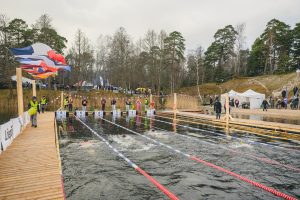 Liepājā veiksmīgi aizvadīts ziemas peldēšanas IWSA Pasaules kausa posms - LTSA, Latvijas Tautas Sporta Asociācija