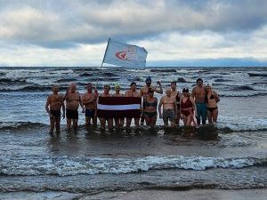 Visā Latvijā ziemas peldētāji apvienojas kopīgā peldējumā - LTSA, Latvijas Tautas Sporta Asociācija