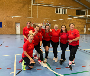 Bildes no Latvijas čempionāta Ķer un servē bumbu 45+ - LTSA, Latvijas Tautas Sporta Asociācija