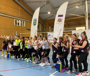 Bildes no Latvijas čempionāta Ķer un servē bumbu 45+ - LTSA, Latvijas Tautas Sporta Asociācija