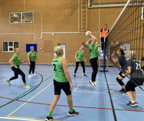 Bildes no Latvijas čempionāta Ķer un servē bumbu 45+ - LTSA, Latvijas Tautas Sporta Asociācija