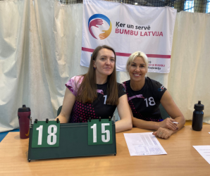 2025. gada Latvijas čempionāta Ķer un servē bumbu fotogalerija - LTSA, Latvijas Tautas Sporta Asociācija