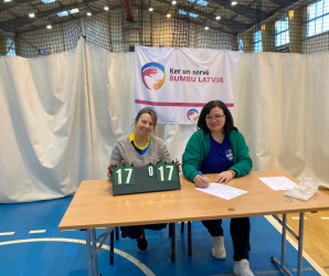 2025. gada Latvijas čempionāta Ķer un servē bumbu fotogalerija - LTSA, Latvijas Tautas Sporta Asociācija