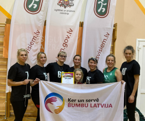 2025. gada Latvijas čempionāta Ķer un servē bumbu fotogalerija - LTSA, Latvijas Tautas Sporta Asociācija