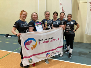 LTSA Ķer un servē bumbu turnīra iesācēju komandām fotogalerija - LTSA, Latvijas Tautas Sporta Asociācija