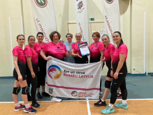 LTSA Ķer un servē bumbu turnīra iesācēju komandām fotogalerija - LTSA, Latvijas Tautas Sporta Asociācija