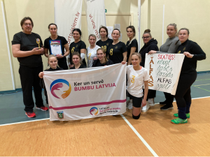 LTSA Ķer un servē bumbu turnīra iesācēju komandām fotogalerija - LTSA, Latvijas Tautas Sporta Asociācija