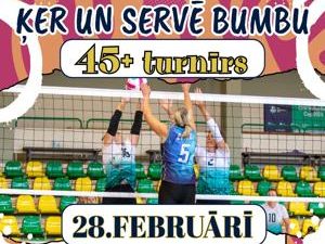 Ķer un servē bumbu turnīrs 45+ Koknesē - LTSA, Latvijas Tautas Sporta Asociācija