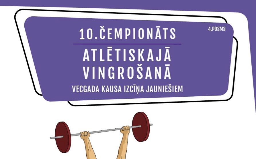10. ČEMPIONĀTS ATLĒTISKAJĀ VINGROŠANĀ 4. POSMS - LTSA, Latvijas Tautas Sporta Asociācija
