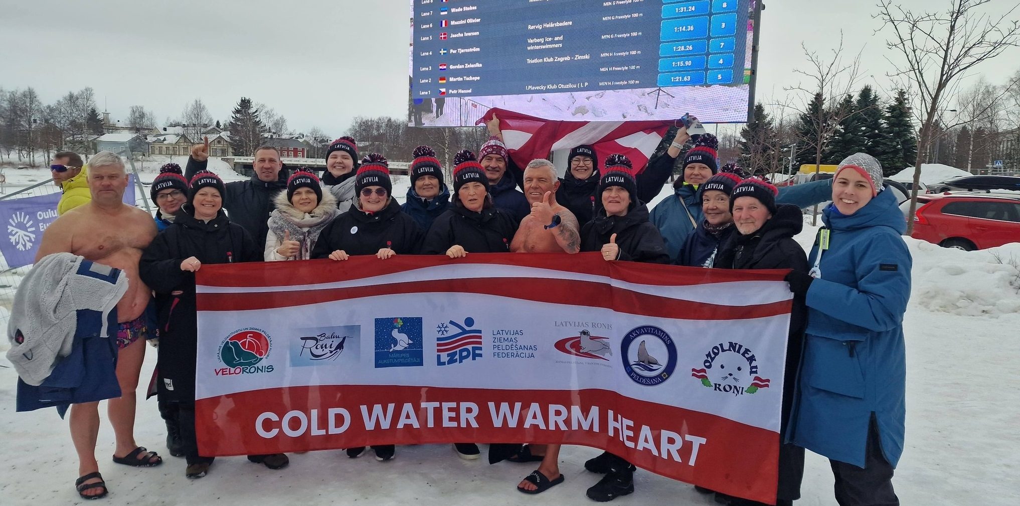 Ziemas peldētāji veiksmīgi aizvadījuši 2025/2026 sezonu - LTSA, Latvijas Tautas Sporta Asociācija
