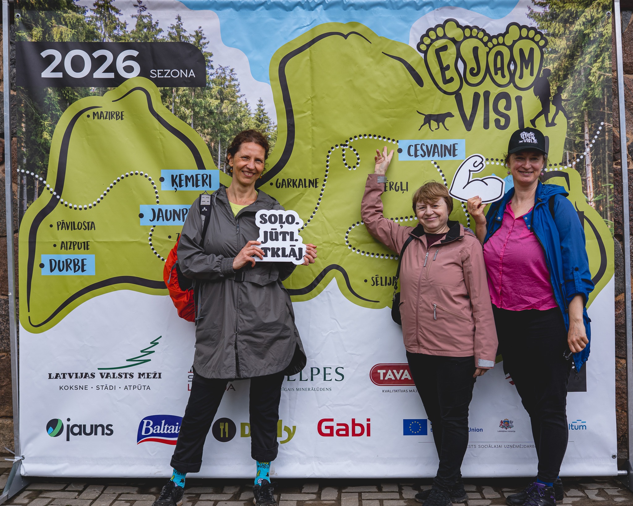 Pārgājiena seriāls “Ejam visi!” iepazīstina ar skaisto Cesvaini - LTSA, Latvijas Tautas Sporta Asociācija