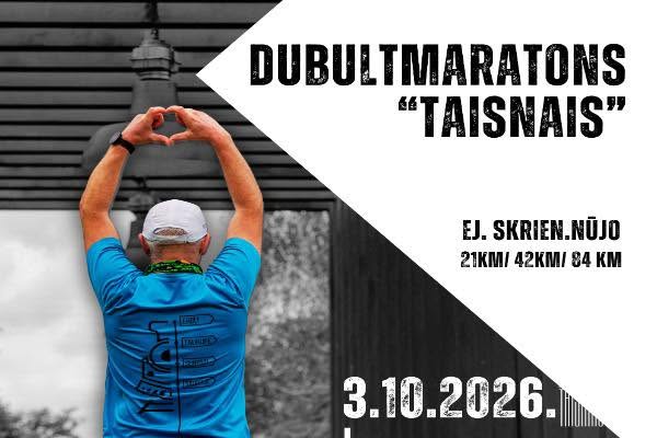 Sacensības nūjotājiem un skrējējiem – “Taisnais” 3. oktobrī - LTSA, Latvijas Tautas Sporta Asociācija