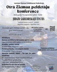 Otrā ziemas peldētāju konference Jūdažos 19.09.2026 - LTSA, Latvijas Tautas Sporta Asociācija